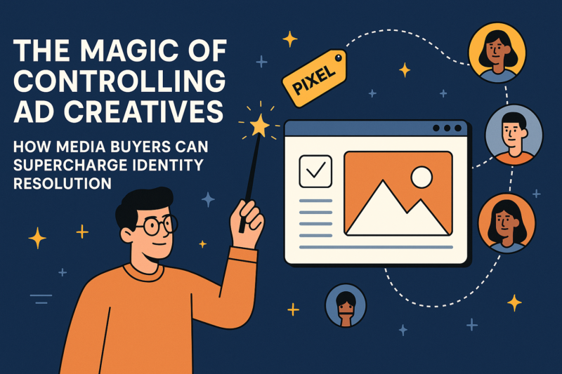 The Magic of Controlling Ad Creatives: How Media Buyers Can Supercharge Identity Resolution
